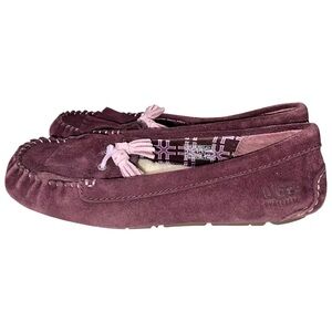 UGG Moccasin Shoes Women’s Size 8 Purple Lizzy S/N 1005475